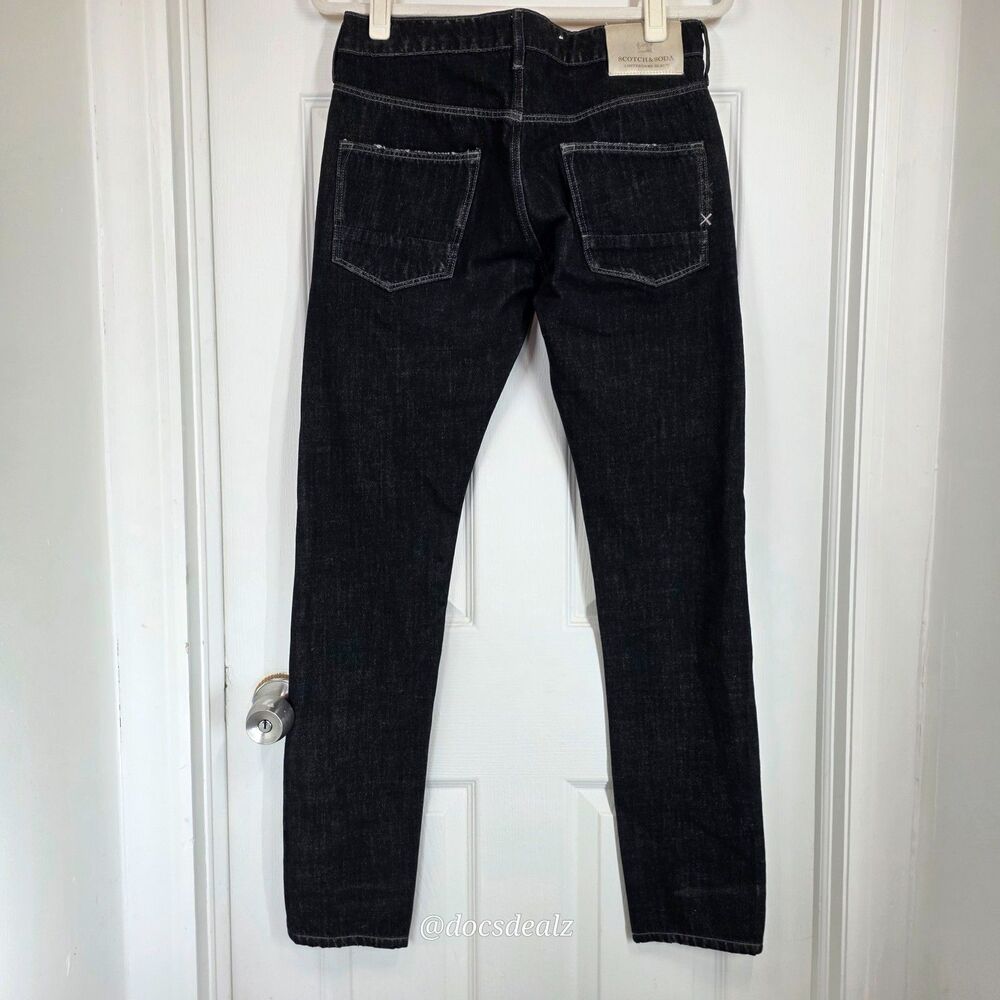 Scotch & Soda Jeans Dark Wash Men's 30 x 34 - Picture 2 of 7